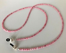 Pink Pearl Eyeglass Eye Glass Sunglass Bead Leash Lanyard Holder 29