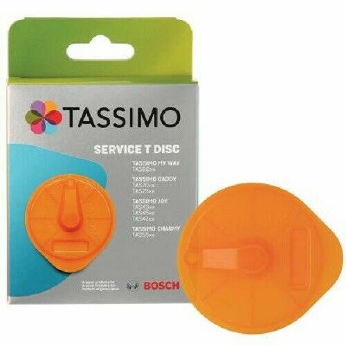 Original disco limpieza T-disc naranja Tassimo Bosch 17001491 Máquina  Cápsulas | Compra online en eBay