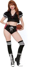 New QUARTERBACK CUTIE Halloween Costume by Dreamgirl Size MEDIUM 6-10 Football