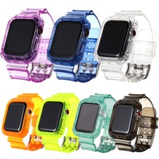 Silicone Band Strap for Apple Watch Sports Series 6 5 4 3 2 1 SE 38/40/42/44mm