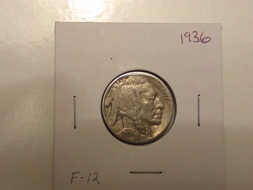 1936 Buffalo Nickel (F)