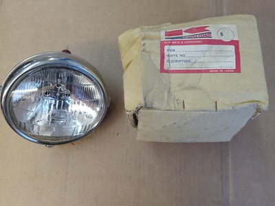 Kayo 6 Volt Headlight Assembly 09-0009 NOS
