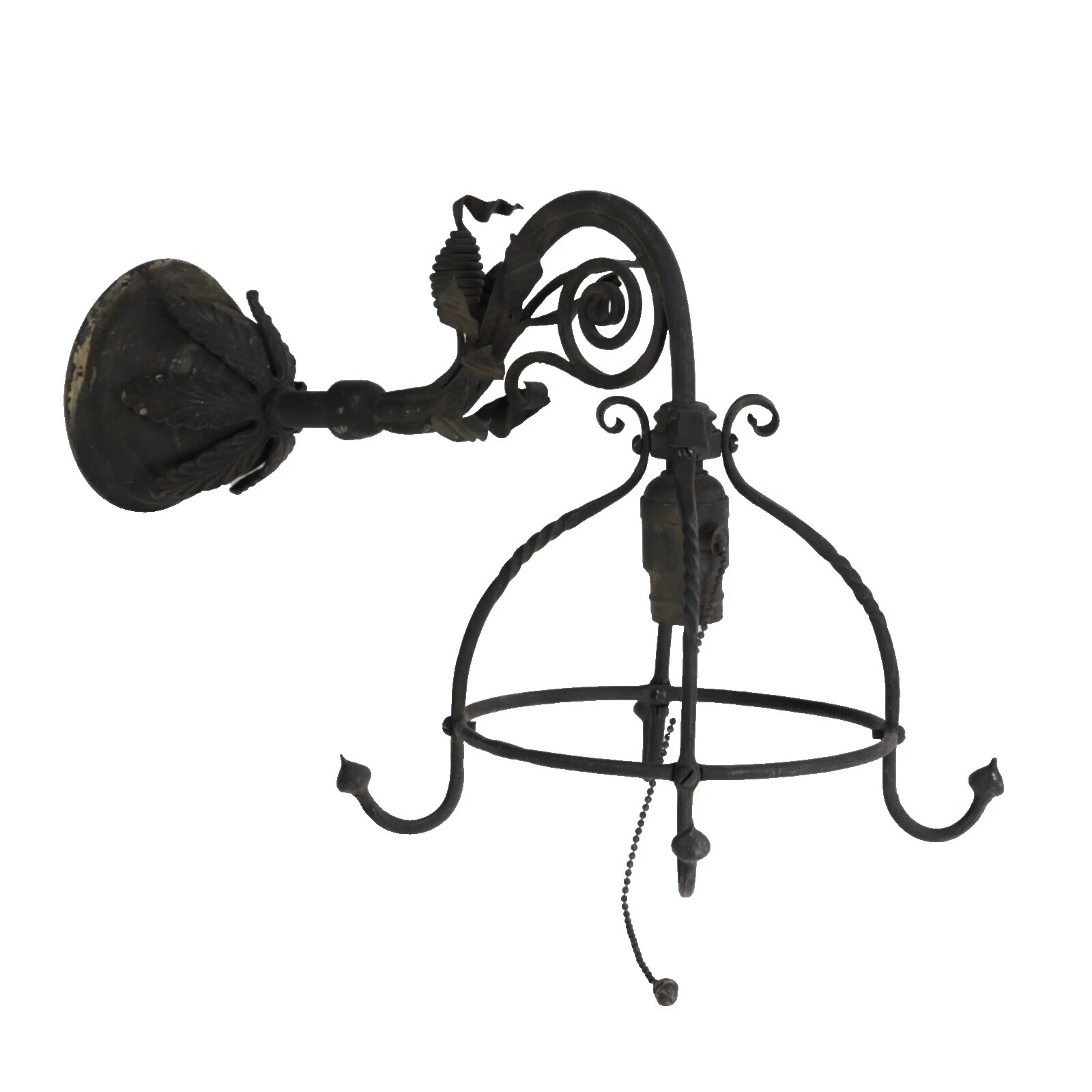 Hierro Forjado Negro de restauración de antigüedades arquitectónicas y para Jardín