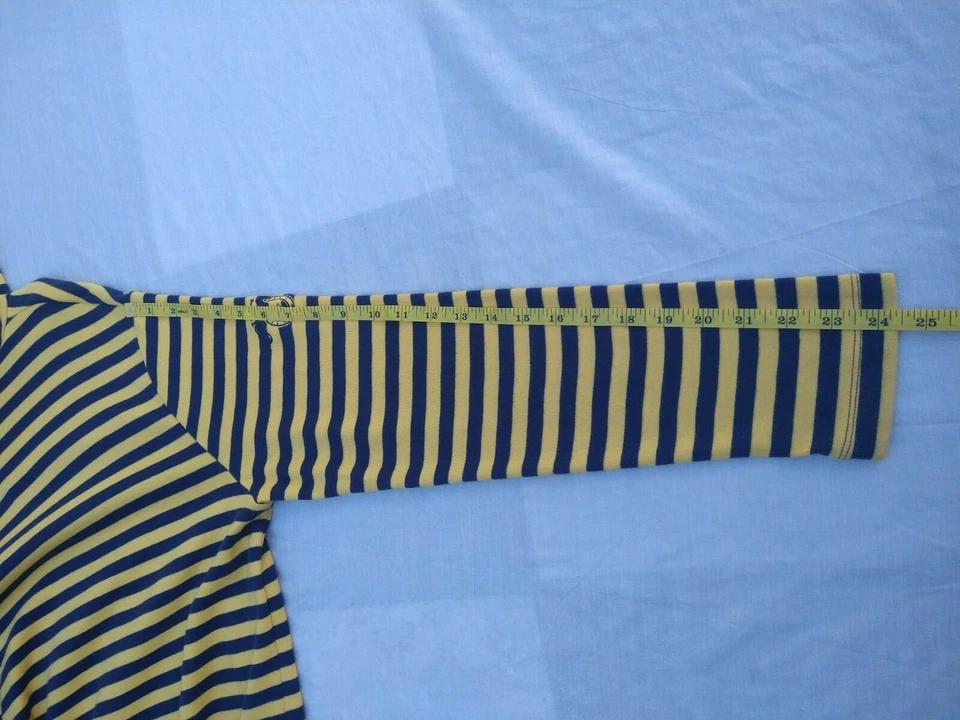 5 Star by ROPER Mujer Sudadera con Capucha Rayas Amarillas y Negras Talla 1X Foto 4 de 4