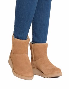 New-UGG-Women-039-s-1012497-Chestnut-Kristin-Wedge-Classic-Slim-Boots-Shoes