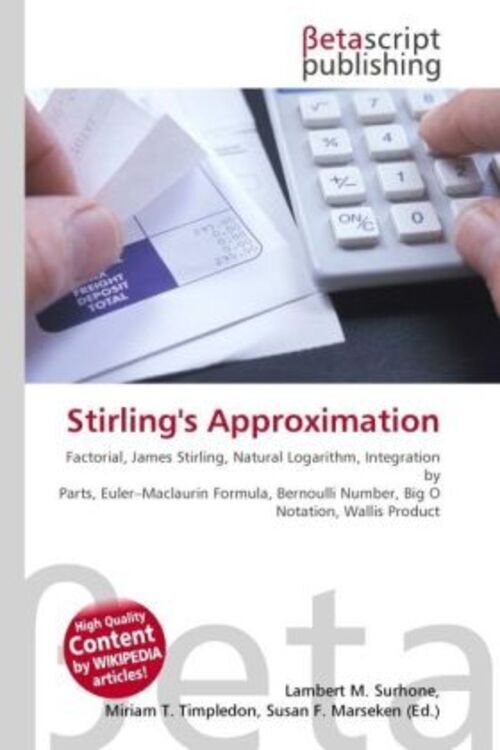 Thumbnail - Lambert M. Surhone (u. A.) | Stirling's Approximation | Taschenbuch |