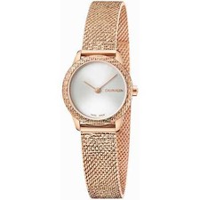 Montre Femme CK CALVIN KLEIN MINIMAL K3M23U26 Acier Inoxydable Gold Rose