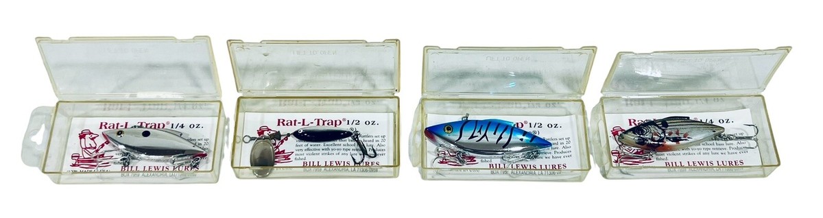 Bill Lewis Lures Lifelike Vibrations Rat-L-Trap 1/2 oz Leurre de pêche