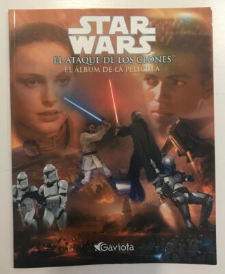 STAR WARS EL ALBUM DE LA PELICULA EL ATAQUE DE LOS CLONES MAGAZINE SPAIN