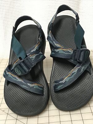Chaco Cloud Mens Sandals Scrap Navy Straps J106527 Size 9M  display picture 1
