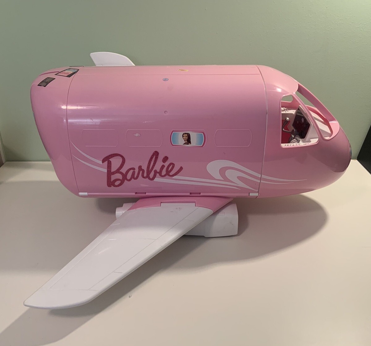 Barbie Pink Passport Barbie Private Jet VTG 1999 Mattel BARBIE