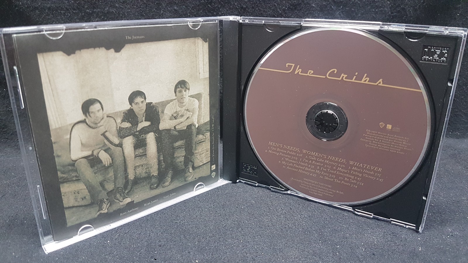 Men's Needs, Women's Needs, Whatever by The Cribs (CD, Jul2007, Warner