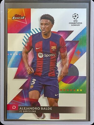 Alejandro Balde - 2023-24 Topps Finest UEFA Club Competition UCC #1
