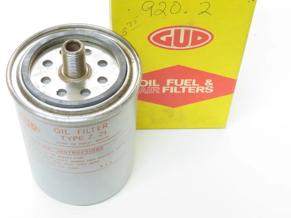 Filtro de aceite para Triumph Herald Spitfire & Bond Equipe marca GUD Z.21 Foto 3 de 3