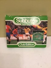 SUBBUTEO 1981 Table Soccer Club Edition incomplete