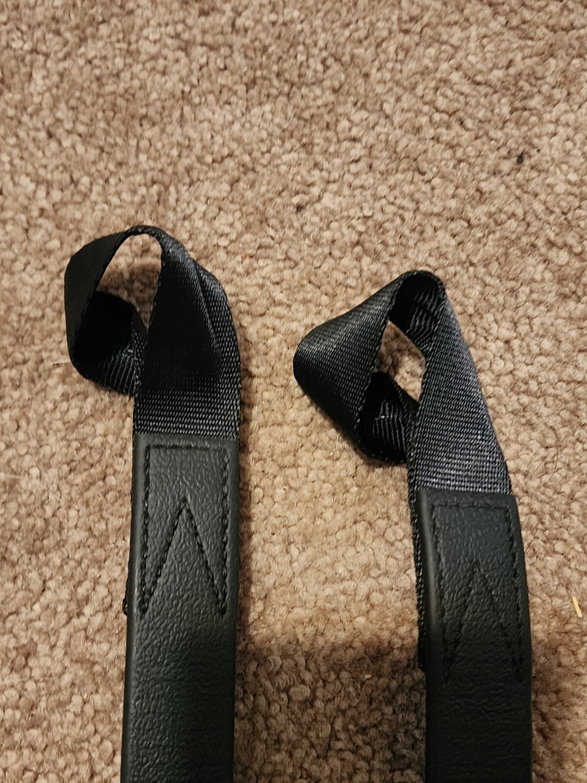 Wintec Replacement Quick Change Girth Billet Straps, Pair, Black, SZ 13