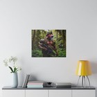 Jungle Sentinel: Rhodesian Ridgeback Matte Canvas, Stretched, 0.75"