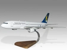 Boeing 767-200 Ansett Australia Desk Wood Airplane New Model Small Scale 1/150