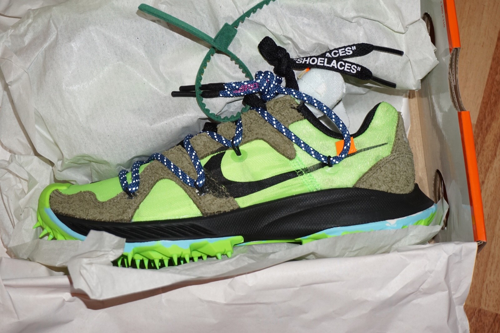 OFF WHITE X NIKE Off White X Nike zoom terra kiger 5 UK4 US6.5 COLAB