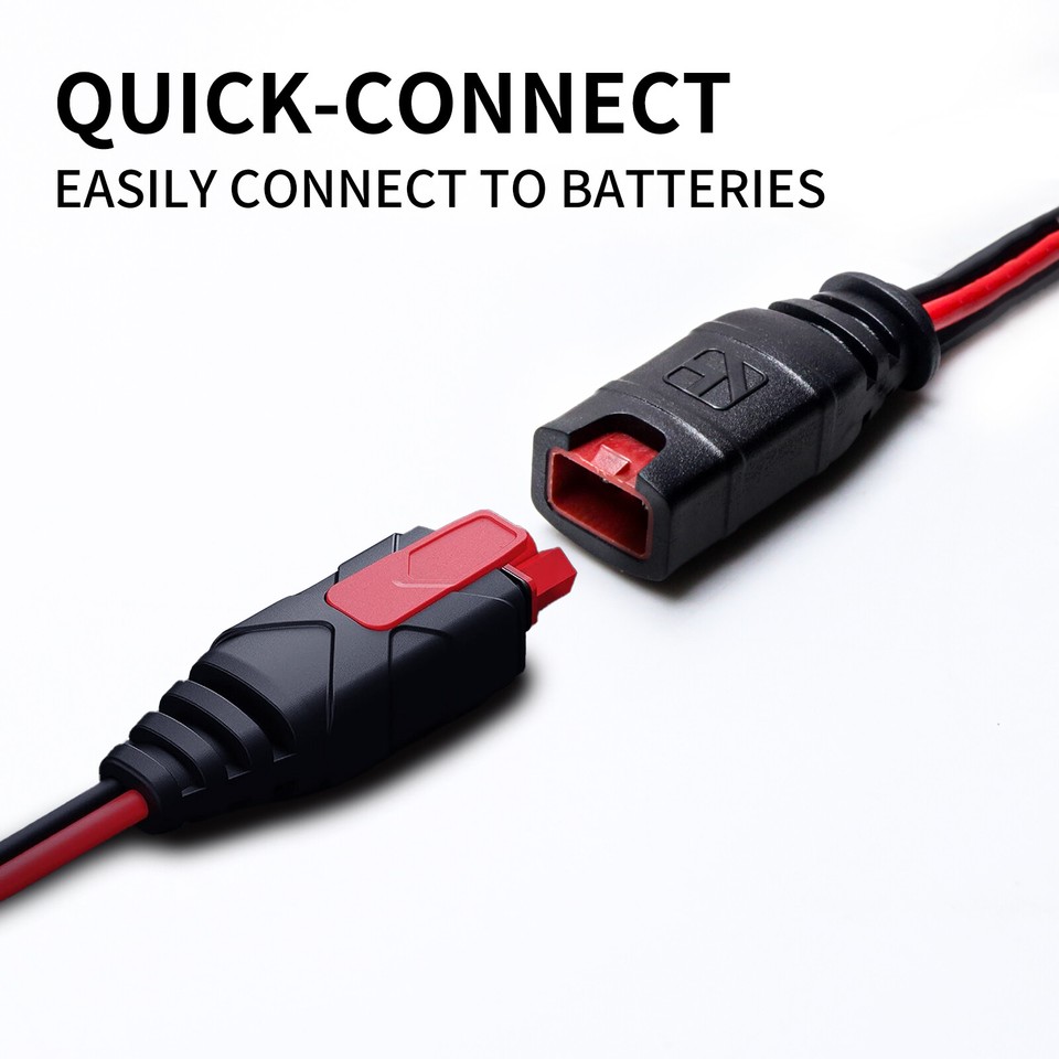 Cablaggio da 55 cm compatibile con NOCO GC002 X-Connect M6 (6MM