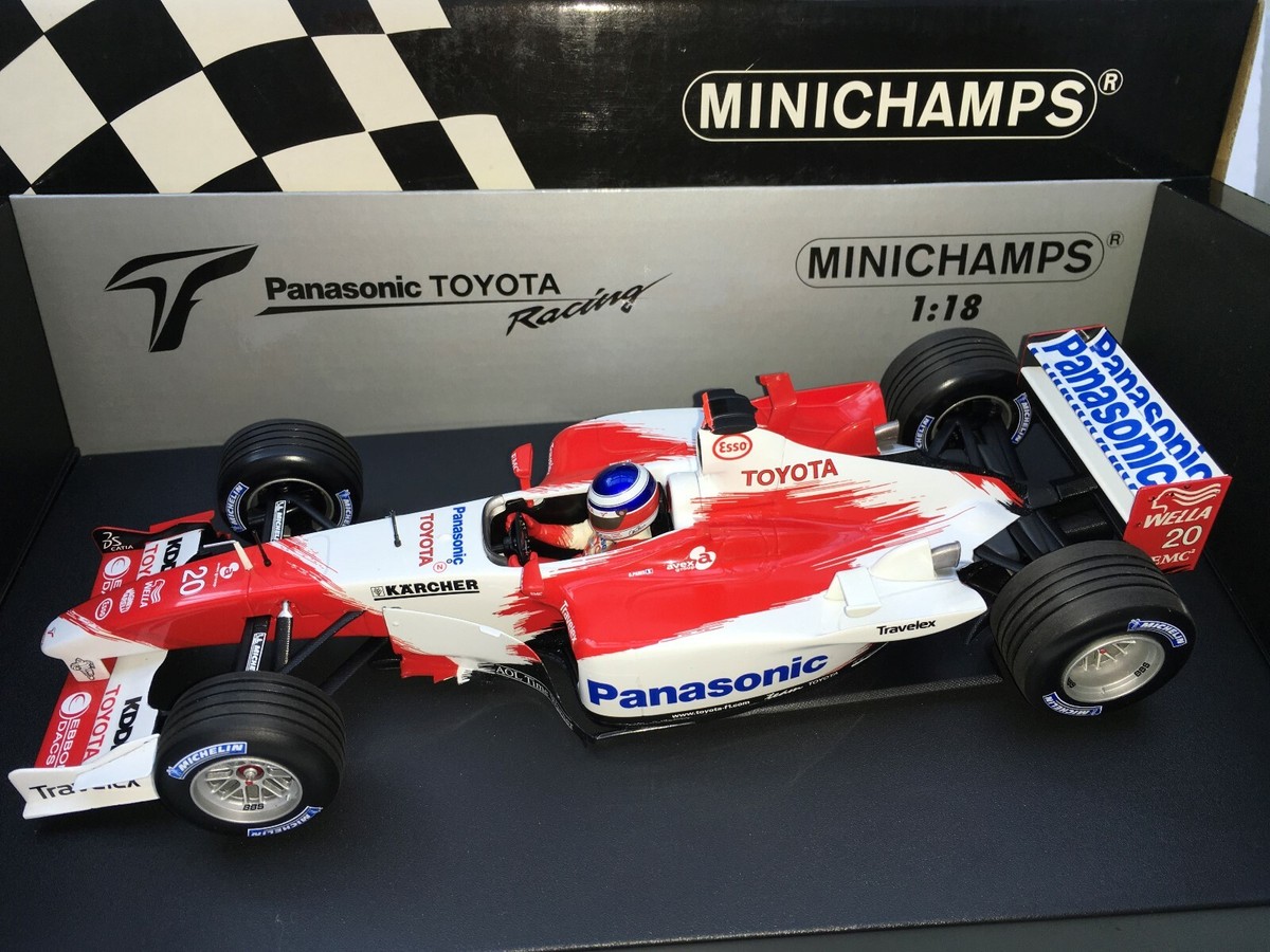ミニチャンプストヨタ ミニカー パナソニック 1/18