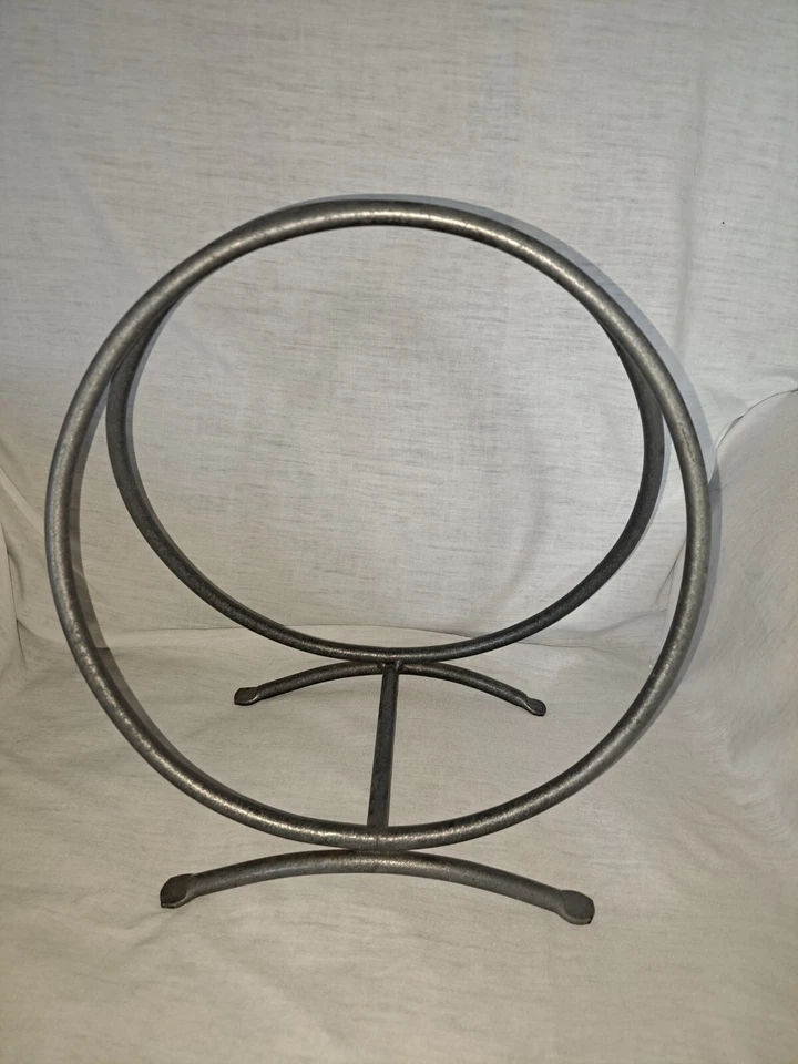 Mini portador/anillo vintage de madera de robo de plata Foto 3 de 4