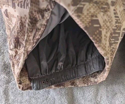 Sims Snow Pants Boys Small Brown Camo Zip Length 28 Inches Adjustable Waist - Picture 7 of 13