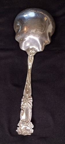 Bridal Rose (1903) by Alvin Sterling, Large Salad/Berry Serving Set 2 Piece - Picture 13 of 15