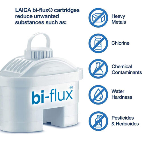 Laica Tabletop 2.7L Water Filter Jug with One Cartridge Stylish and Efficient - Picture 3 of 5