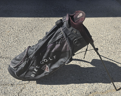 Vintage Nike Slingshot Golf Stand ozzi Bag with Dual Strap