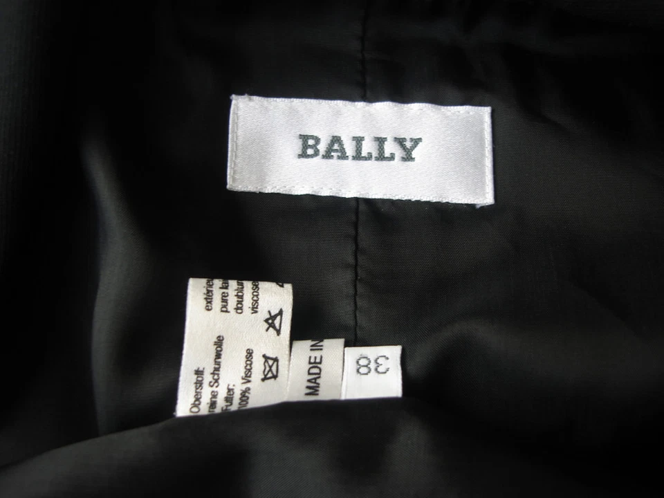 CHAQUETA BLAZER AUTÉNTICA BALLY 100% LANA Talla 38 EU S-M US Foto 3 de 4