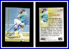 2001 Royal Rookies Boys of Summer Dan Wheeler Autographed Signed AUTO RiverDogs