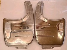 Rear Fender Gravel Shields Dodge Mopar 1953 D44 D46 Lr Guards Oem Rear Fender Gravel Shields Dodge Mopar 1953 D44 D46 Lr Guards Oem