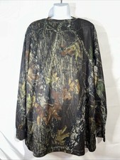 Vtg 1990s Realtree Camo Long Sleeve Shirt XXL Mossy Oak