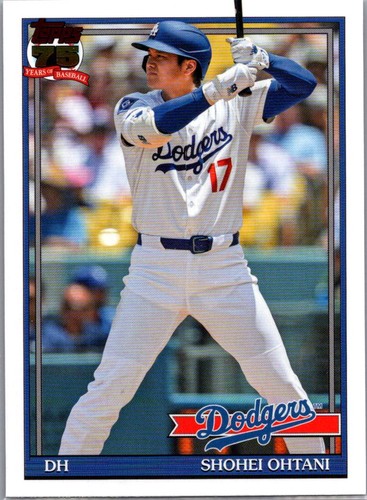 2026 Topps Series 2 1991 Baseball - Shohei Ohtani #91B2-1 - LA Dodgers