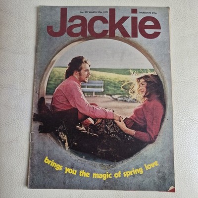 Jackie Magazine 27 Mar 1971 No. 377 Leonard Whiting, Curved Air, The Mixtures