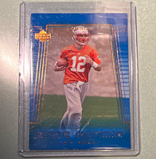 Upper Deck 2000 Star Rookie Tom Brady RC Rookie Base Set #254 Patriots