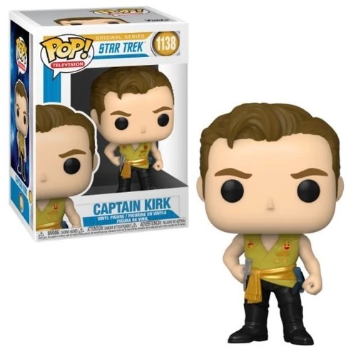 Funko Pop! Television #1138  Star Trek Mirror Mirror CAPTAIN KIRK w/ Protector