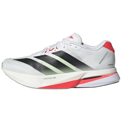 Adidas Adizero Boston 13 'White Black Lucid Red' - JS4932 Size