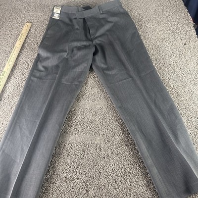 Kenny Cole  Reaction Textured Stria Pants  Size 37wx32L  Dark gray 