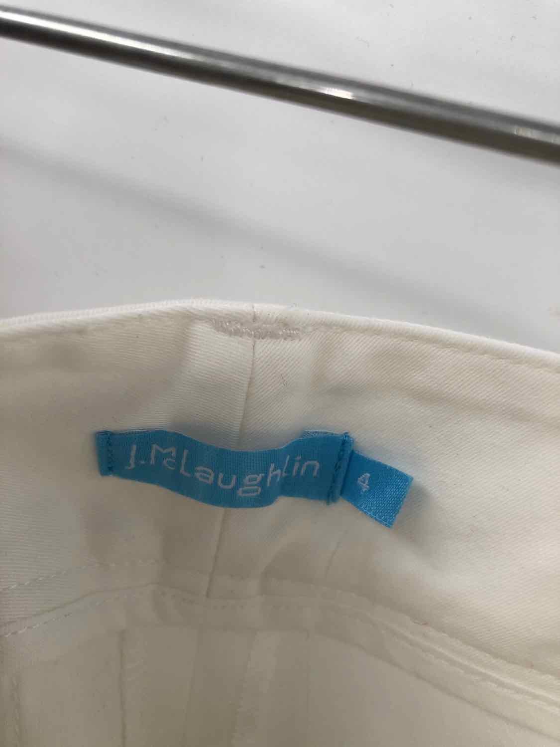 Pre-Owned J Mclaughlin White Size 4 Basic Shorts - image 3