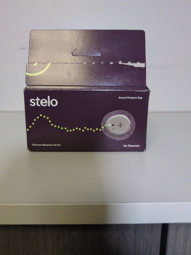 Stelo Glucose Biosensor Kit (2 Pack)– Continuous Monitoring Sensors EXP ...