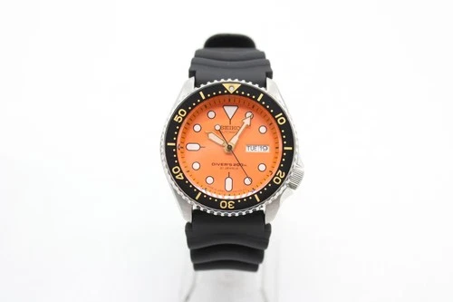 F Vintage Seiko Divers Automatic Gents Wristwatch, Working, Boxed, 21 Jewels