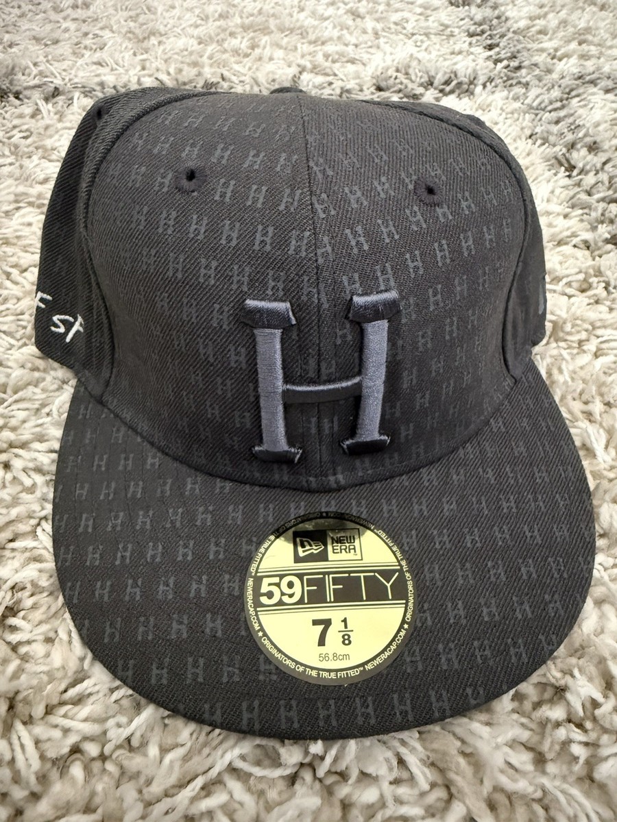 HUF SF San Francisco New Era Fitted Hat Size 7 1/8 Gray | eBay