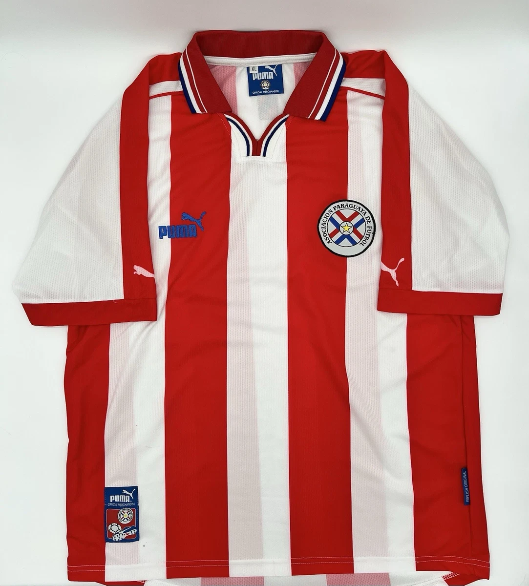 【XL】セロ・ポルテーニョ 1999 ホーム PUMA パラグアイ paraguay jersey products for sale | eBay