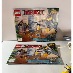 Lego Ninjago Manta Ray Bomber #70609 missing 1 figure