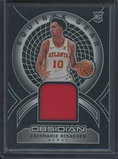 2024-25 Panini Obsidian Basketball Zaccharie Risacher #EG-ZRA Equinox Gear /249