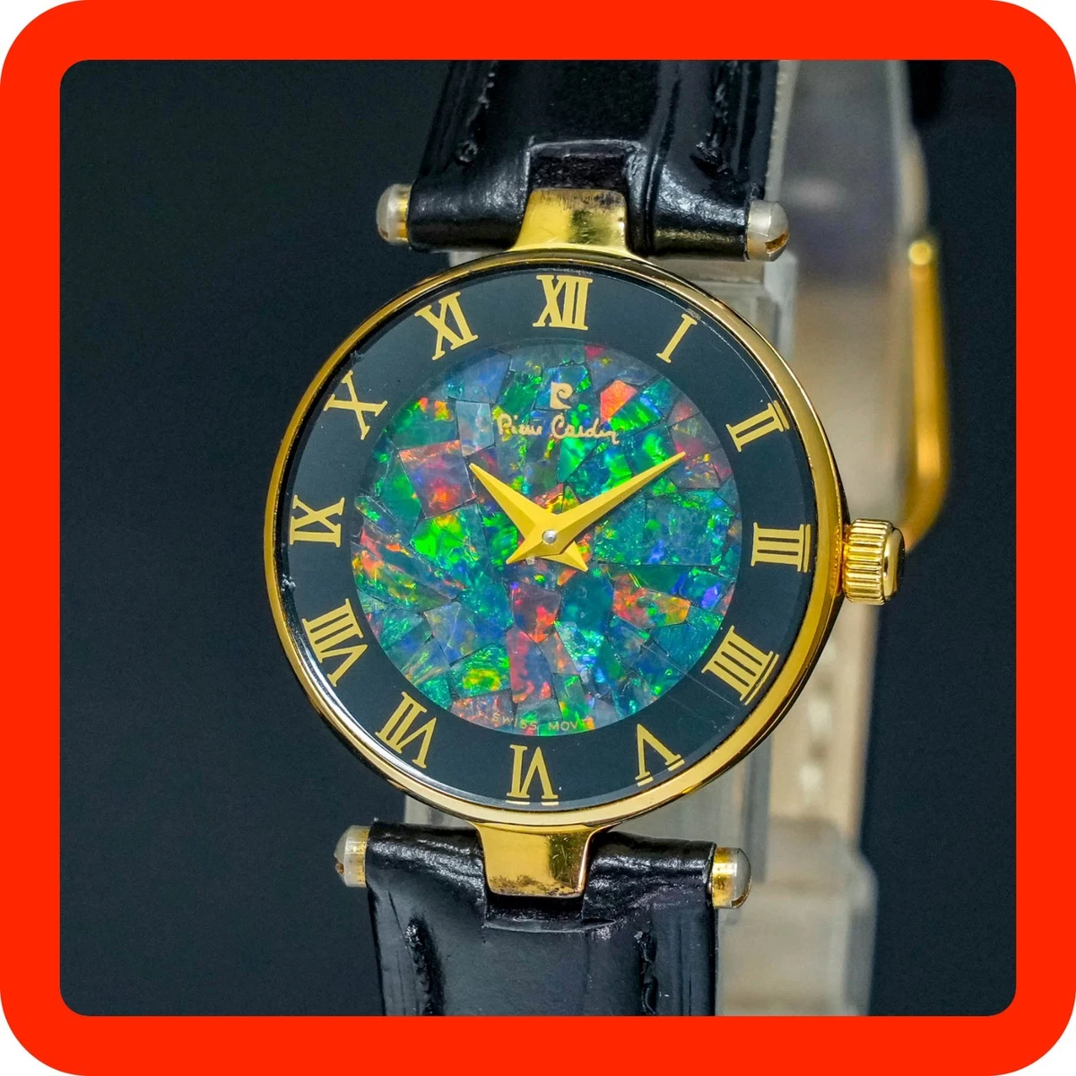 Pierre Cardin BB1736P Australian Opal Watch New Battery‎ 30MM 7.5\