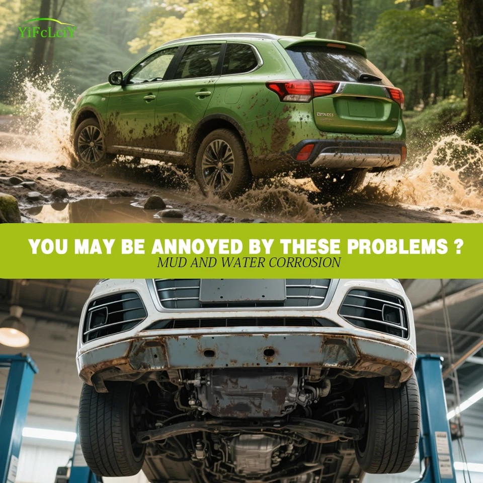 Front Skid Plate For Mitsubishi Outlander 2014-15 Underbody Engine Splash Shield - Изображение 4 из 4