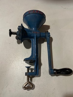 Vintage PEDE Dienes German Table Mount Coffee Grinder ORGM Cast Iron Original 